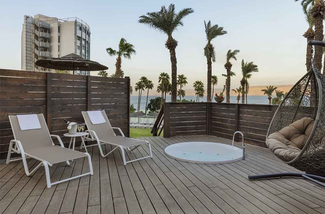 מלון לייקהאוס כנרת - חדרי המלון